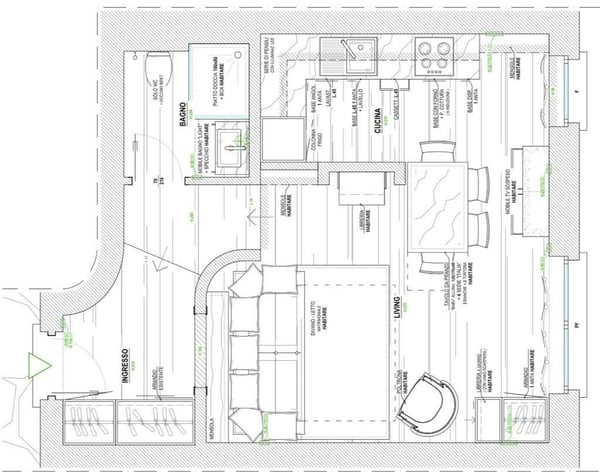 BELLISSIMO 1.5 A REDDITO CON PISCINA E GIARDINO A MORCOTE 11
