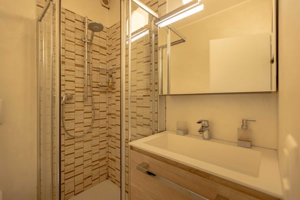 BELLISSIMO 1.5 A REDDITO CON PISCINA E GIARDINO A MORCOTE 6