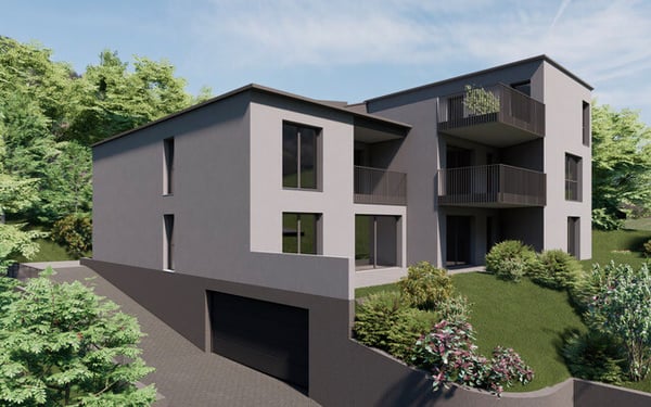 MODERNO ATTICO 3.5 LOCALI CON TERRAZZA NEL VERDE A LUMINO 8