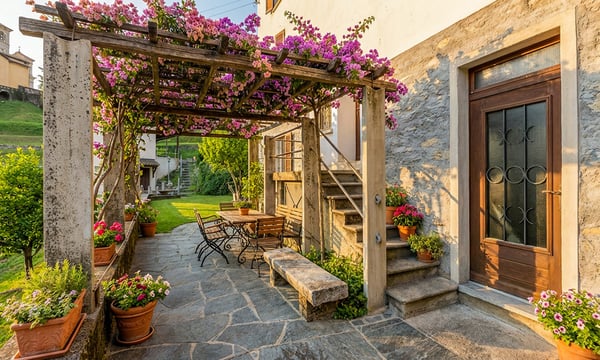 AFFARE - CASA SU GRANDE FONDO IN ZONA PANORAMICA AD AROGNO 4