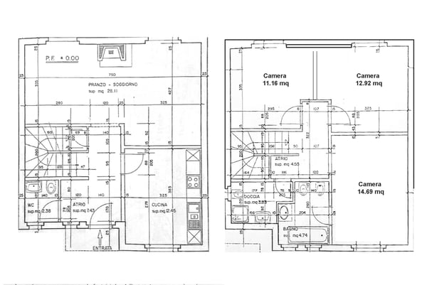 OCCASIONE-CASA 4.5 LOCALI CON GIARDINO E GROTTO A NOVAZZANO 12