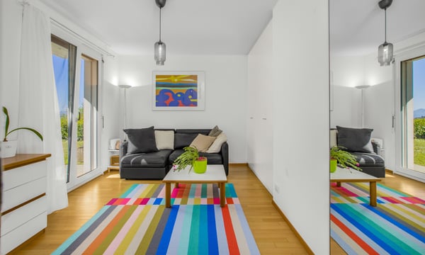 VILLA UNI/BIFAMILIARE 6.5 CON GRANDE GIARDINO A CADRO 5
