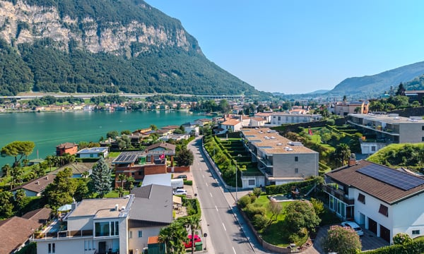 MERAVIGLIOSO 3.5 CON TERRAZZA VISTA LAGO A RIVA SAN VITALE 4