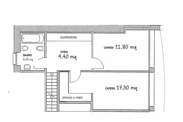 AMPIO DUPLEX 3.5 LOCALI CON GIARDINO PRIVATO AD AGNO 12