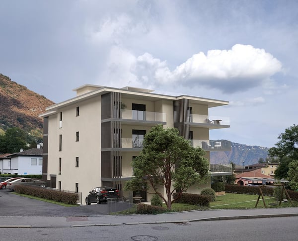 BELLISSIMO E MODERNO 3.5 CON GIARDINO PRIVATO A VACALLO 5