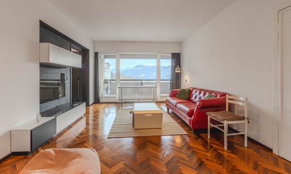 OCCASIONE - AMPIO 3.5 LOCALI CON BOX E VISTA APERTA A LUGANO 1