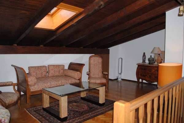 ATTICO DUPLEX MANSARDATO 5.5 LOCALI CON PISCINA A COMANO 5