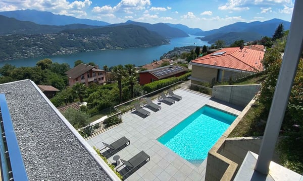AMPIO E MODERNO 4.5 CON ENORME TERRAZZA VISTA LAGO A VERNATE 8