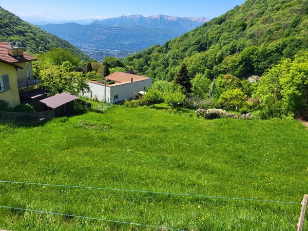 GRANDE TERRENO EDIFICABILE DI 1000 MQ A BRÃ SOPRA LUGANO 7