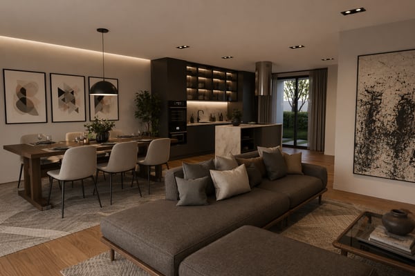 NUOVA E MODERNA VILLA 4.5 LOCALI CON GIARDINO A GRAVESANO 4