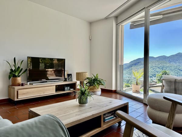 AFFITTASI AMPIA VILLA A SCHIERA 6 LOCALI VISTA LAGO A NEGGIO 2