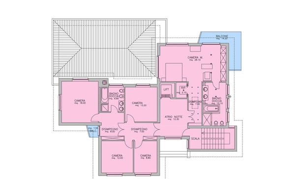 PRESTIGIOSA VILLA DI 9.5 LOCALI CON AMPIO TERRENO A VACALLO 12