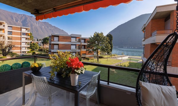 SPLENDIDO E LUMINOSO 4.5 LOCALI CON PISCINA A MAROGGIA 2