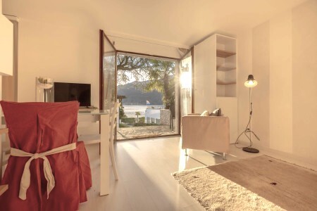 BELLISSIMO 1.5 A REDDITO CON PISCINA E GIARDINO A MORCOTE 1