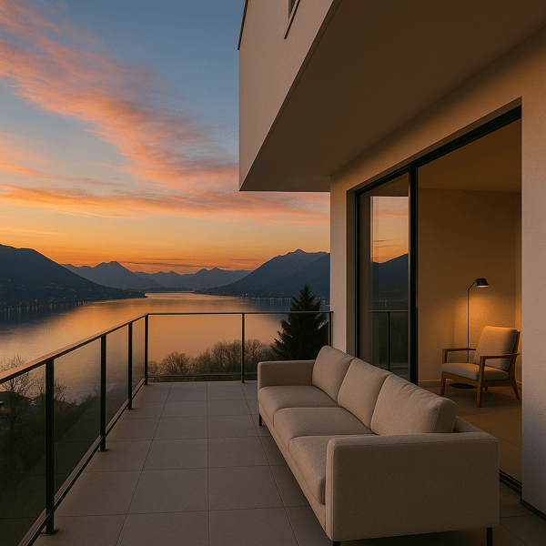 STUPENDA ED ESCLUSIVA VILLA VISTA LAGO 6.5 LOCALI A PUGERNA 1