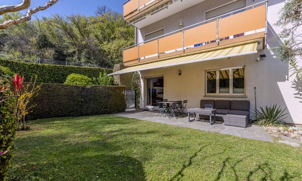 RENT TO BUY - 3.5 LOCALI COME NUOVO CON GIARDINO A CARONA 2