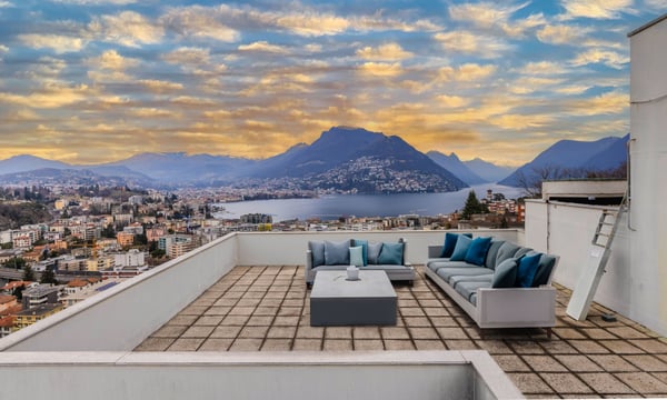 OCCASIONE - AMPIO 3.5 LOCALI CON BOX E VISTA APERTA A LUGANO 8