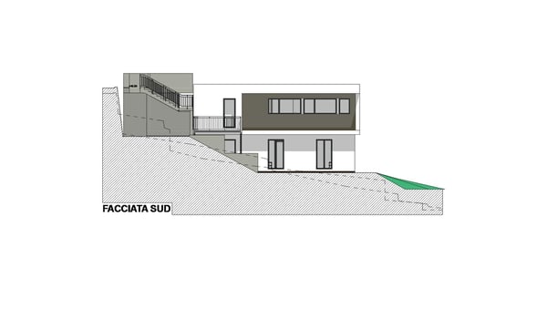 PROGETTO APPROVATO PER UNA MODERNA VILLA 4.5 LOCALI A GNOSCA 6