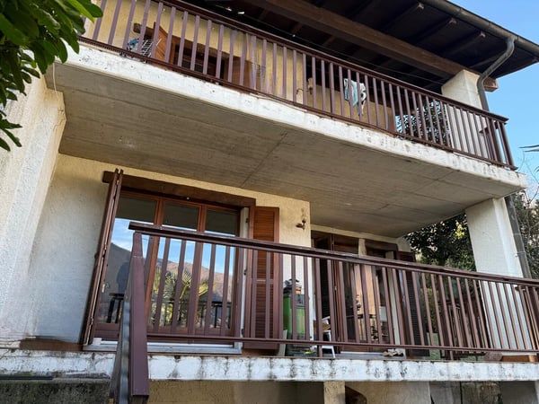 BELLA VILLETTA 4 LOCALI CON 2 TERRAZZE E GIARDINO AD AROGNO 11