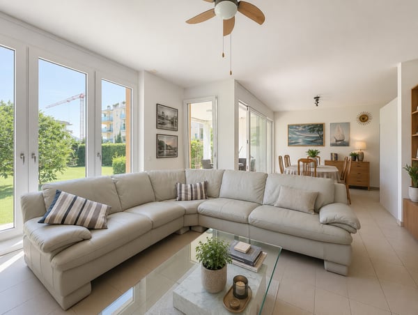 MODERNO 3.5 CON 2 GIARDINI, PISCINA E PALESTRA A PREGASSONA 2