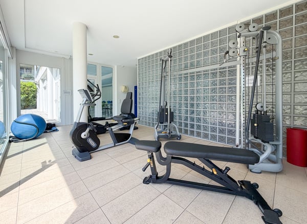 MODERNO 3.5 CON 2 GIARDINI, PISCINA E PALESTRA A PREGASSONA 9