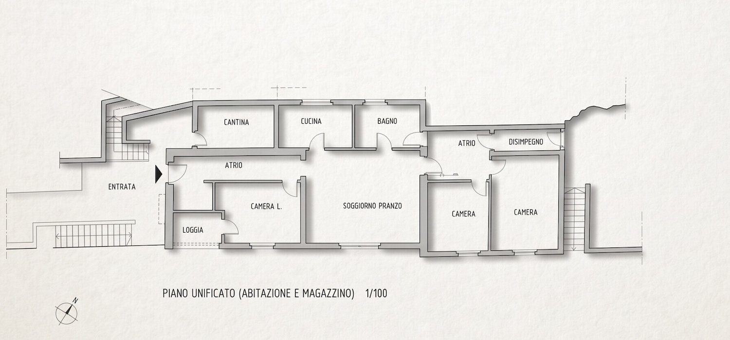 Immobilie in Aranno - GRANDE CASA 5.5 LOCALI DA RISTRUTTURARE AD ARANNO - Bild 10