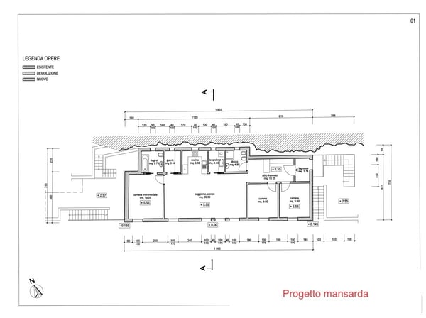 GRANDE CASA 4.5 LOCALI DA RISTRUTTURARE AD ARANNO 12