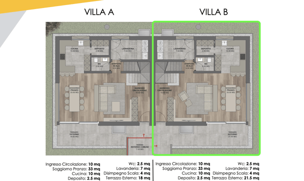 ESCLUSIVA VILLA 7.5 LOCALI CON GIARDINO DI 200 MQ A BIASCA 12