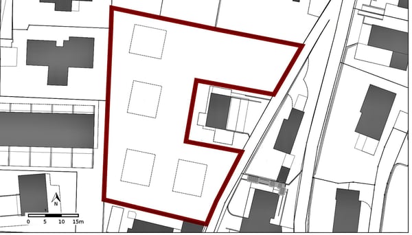 TERRENO CON LICENZA PER 4 VILLETTE A PONTE CAPRIASCA 4