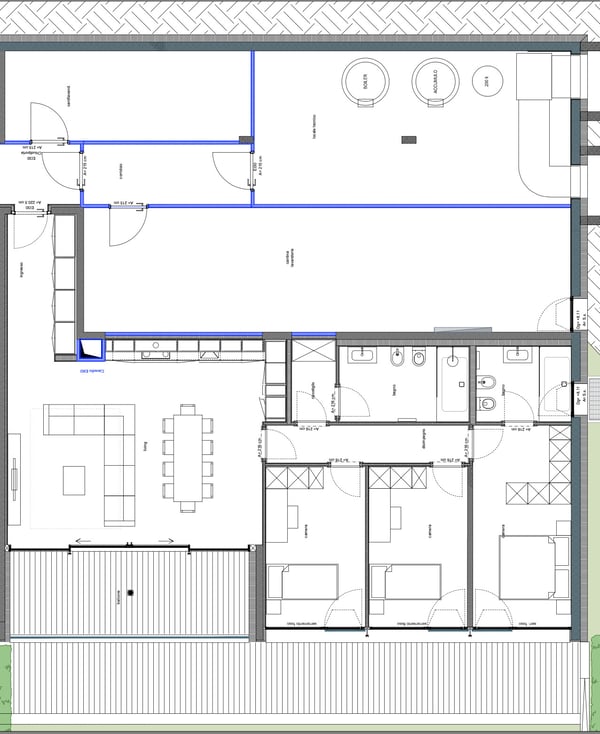 ATTICO 4.5 LOCALI + STANZE EXTRA E PISCINA A PONTE CAPRIASCA 11