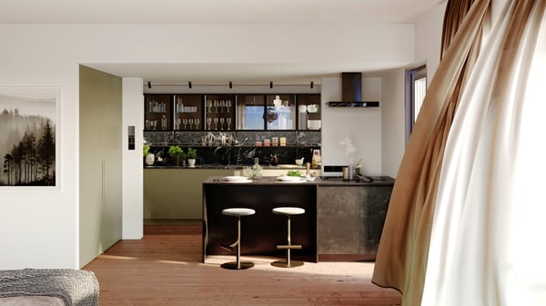 NUOVO ATTICO 4.5 LOCALI CON GIARDINO E TERRAZZA A VACALLO