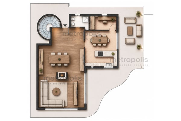 STUPENDA VILLA 5.5 LOCALI COME NUOVA CON PISCINA A MANNO 13