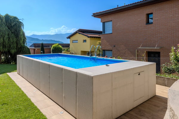 STUPENDA VILLA 5.5 LOCALI COME NUOVA CON PISCINA A MANNO 4