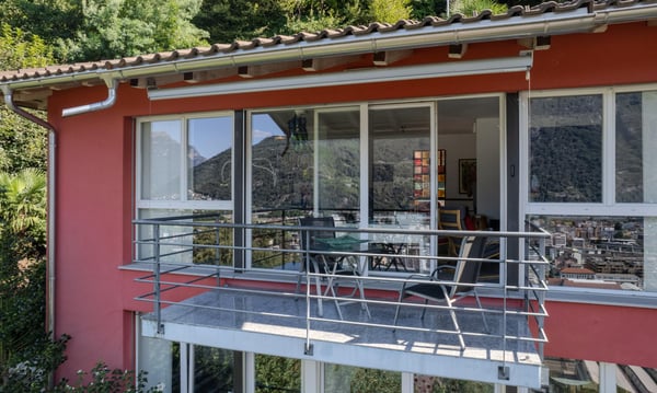 COMODA CASA 4.5 LOCALI NEL VERDE CON VISTA A BELLINZONA-DARO 4