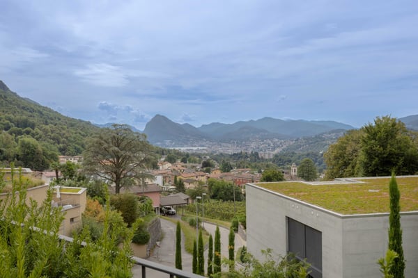 SPLENDIDO E LUMINOSO 2.5 LOCALI CON GIARDINO A LUGANO CADRO 3
