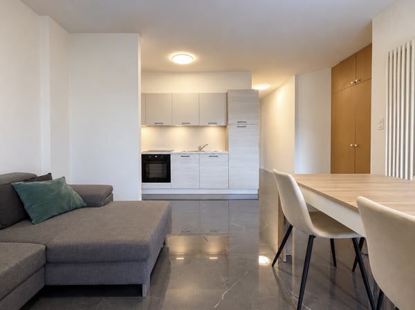 AFFITTASI ATTICO ARREDATO DI 2.5 LOCALI CON BALCONE A LUGANO 4