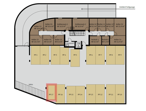Einstellplatz an zentraler Lage in Lachen zu vermieten 2