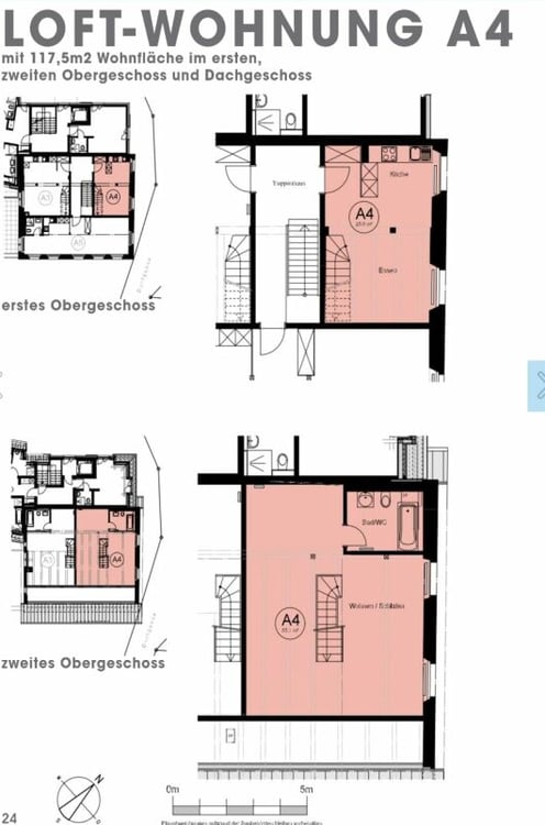 Neugut 1 Zimmer Loft Wohnung 10