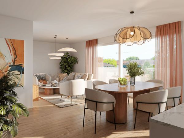 Attikawohnung mit über 140 m2 Terrasse 2