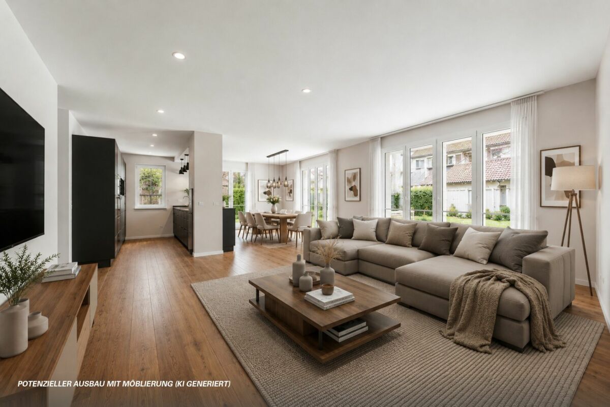 Moderne 4.5-Zimmer-Wohnung mit optionalem Zusatzraum und variabler Grundrisslösung