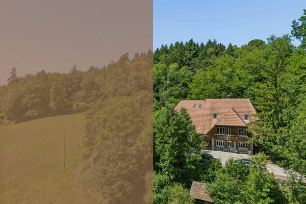 Charmantes Bauernhaus mit zwei Wohneinheiten und grosszügiger Landparzelle 1