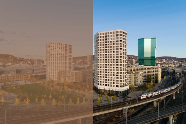 Seltener Garageneinstellplatz im Zölly-Tower mit Überbreite im Eckbereich 1