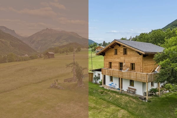Wohnen und Vermieten: Charmantes 4.5-Zimmer-Chalet mit 2.5-Zimmer-Einliegerwohnung 1