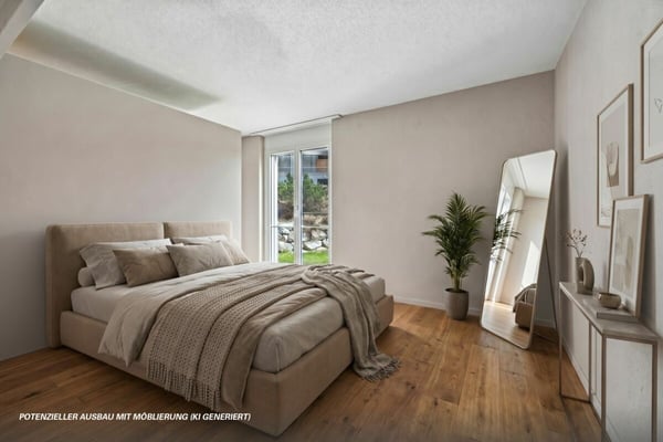 Modernisierte 4.5-Zimmer-Gartenwohnung mit flexibler Raumgestaltung 6