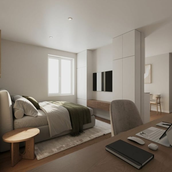 Erstvermietung: Hochwertig ausgebaute 1.5-Zimmer-Stadtwohnungen 6