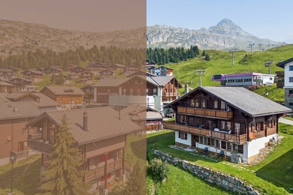 Möbliertes Studio mit traumhafter Panoramasicht 1
