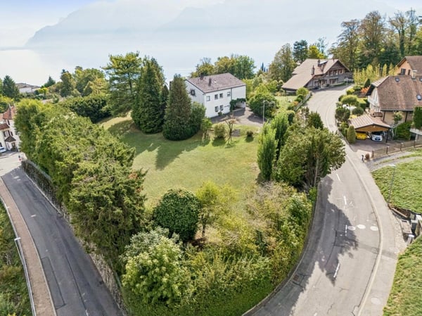 Zwei grosszügige Baulandparzellen mit eindrucksvollem Blick über den Genfersee 5