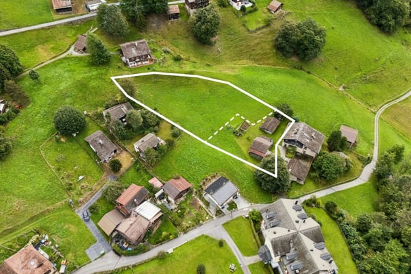 Grosszügige Baulandparzellen an sehr guter Lage in Wengen 2