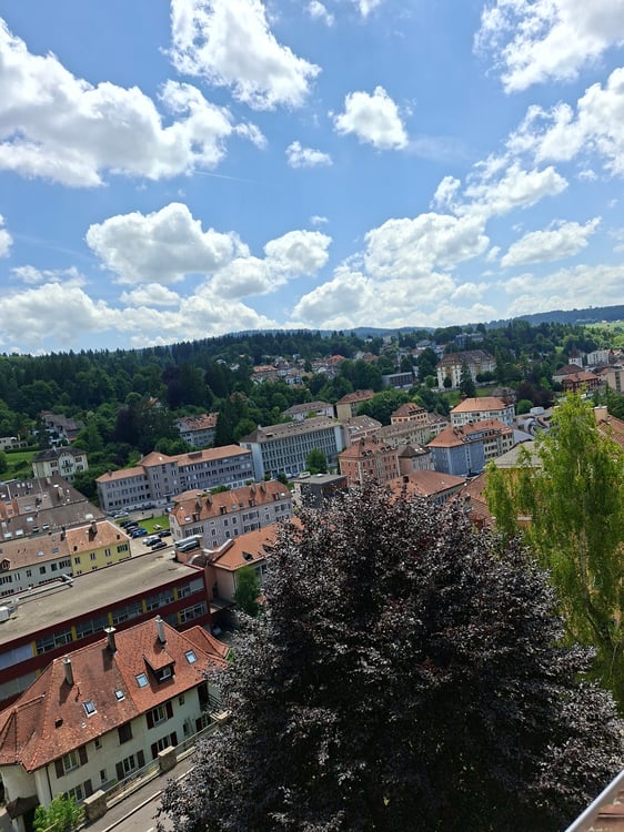 Charmantes 5-Zimmer-Wohnung mit Panoramablick in Le Locle 8