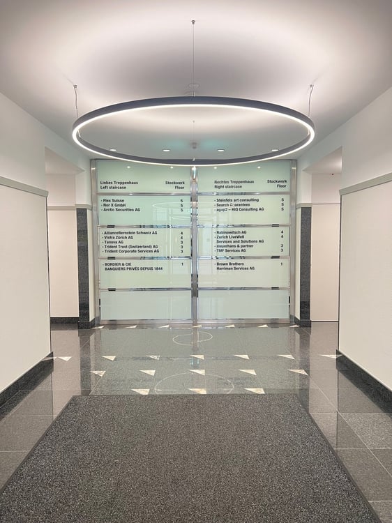 Neue und repräsentative Büroflächen an top Geschäftslage in Zürich 5